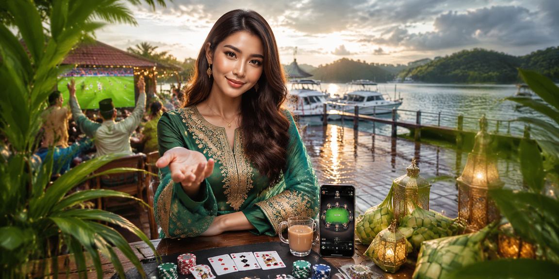 Permainan poker Malaysia bertemakan Hari Raya di platform camp5